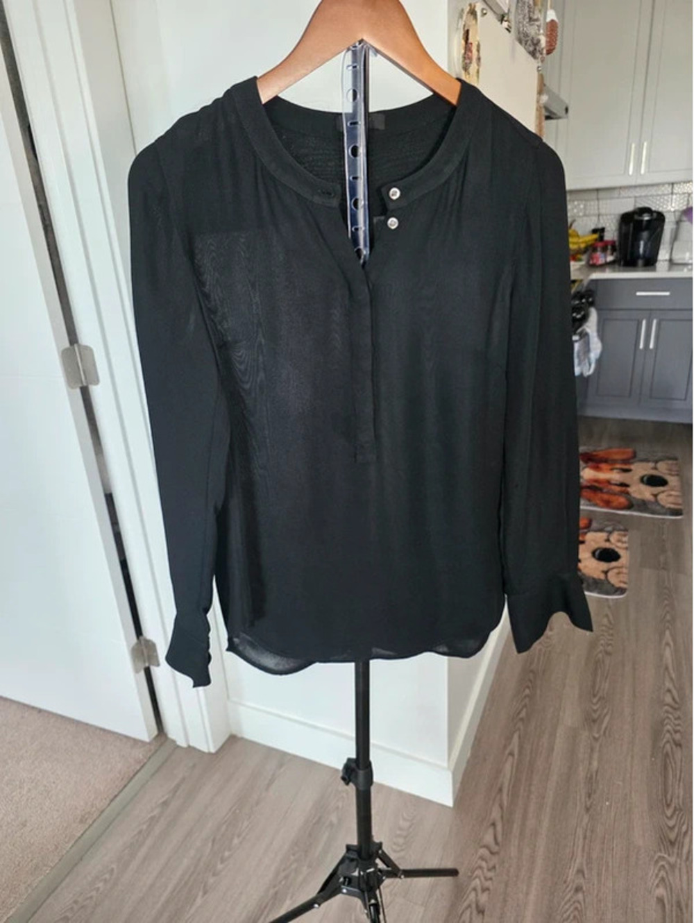 J Crew Woman's long sleeve blouse